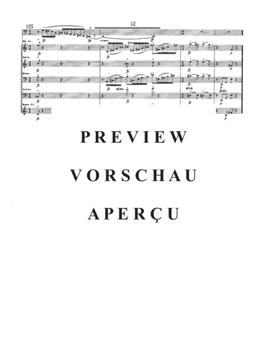 Produktgalerie: Seite 16 von 21 Blithe Spirit , , (Gemischtes Ensemble für Klarinette, Horn, Fagott, Violoncello + Tuba Solo)
