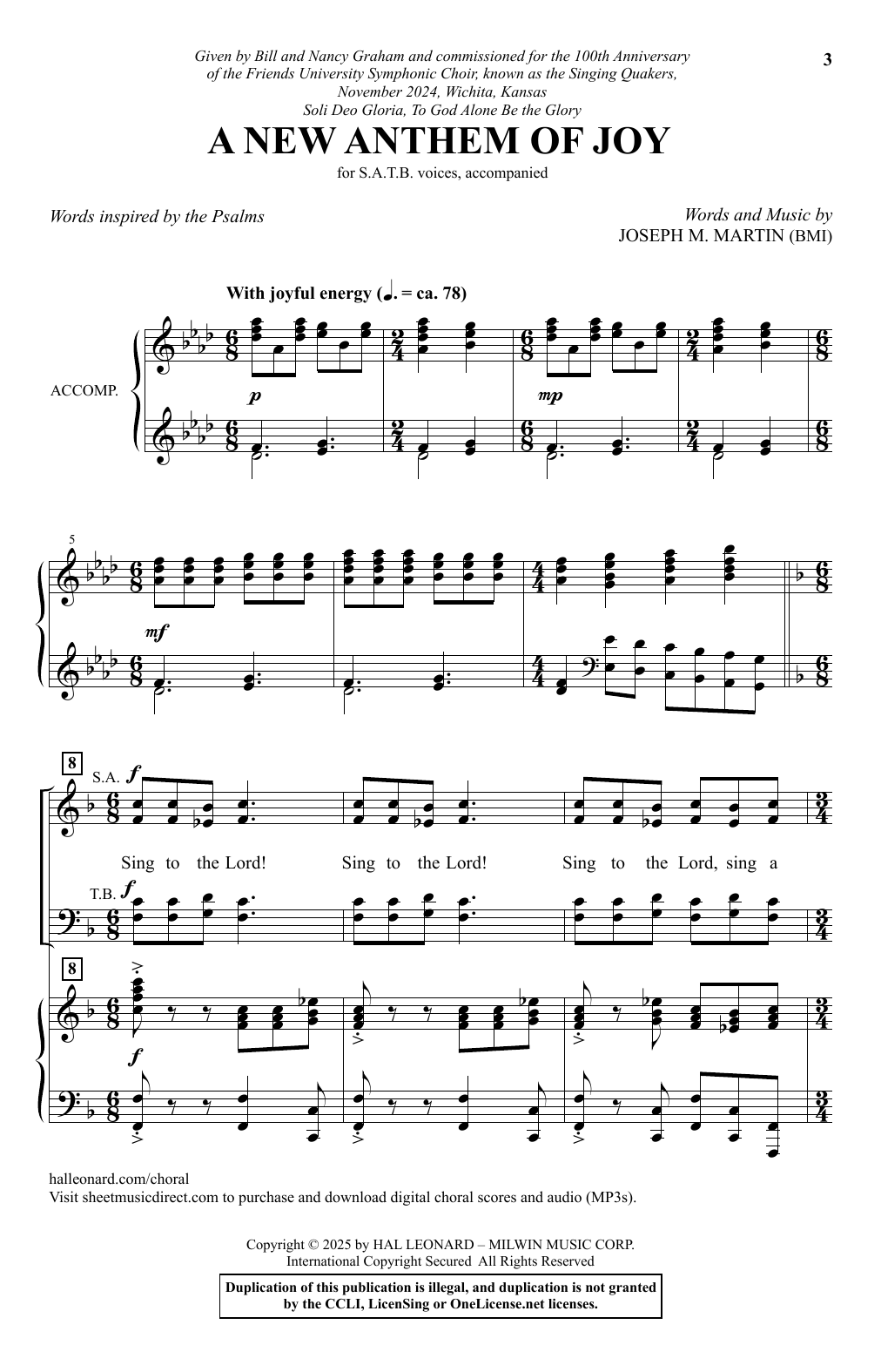 Produktbild zu: A New Anthem Of Joy
