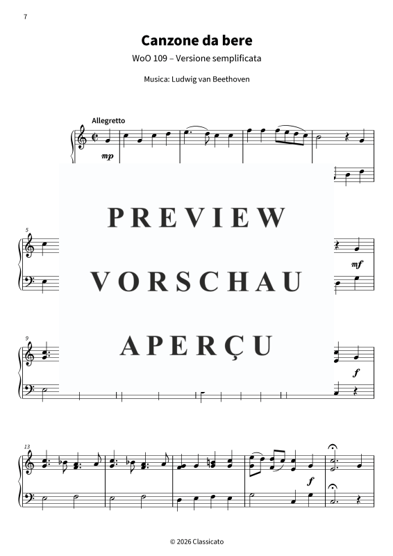 Produktgalerie: Seite 9 von 11 Dopo il secondo bicchiere - Classici resi facili per serate tranquille e spensierate, , Klavier Solo