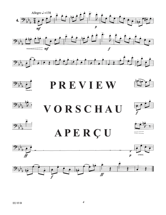 Product gallery: Page 7 of 21 Etudes for Euphonium, Vol. 3 , , (Euphonium Solo)