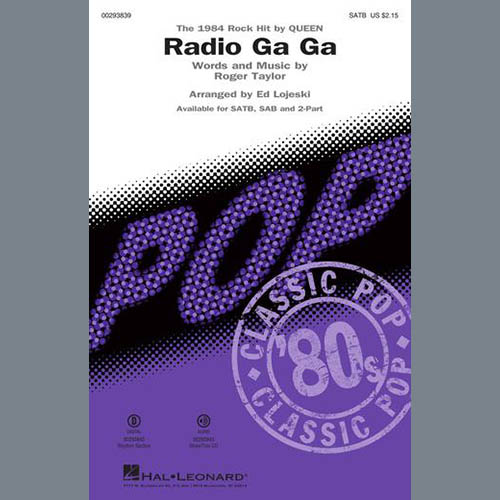 Produktbild zu: Radio Ga Ga (arr. Ed Lojeski)