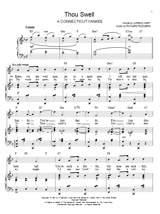 Produktbild zu: Thou Swell