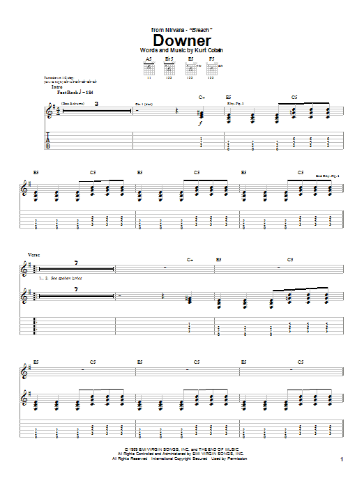 Product gallery: Page 1 of 1 Downer, Nirvana