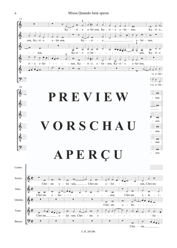 gallery: Primus Liber Missarum , , (6-7 Vokalstimmen)