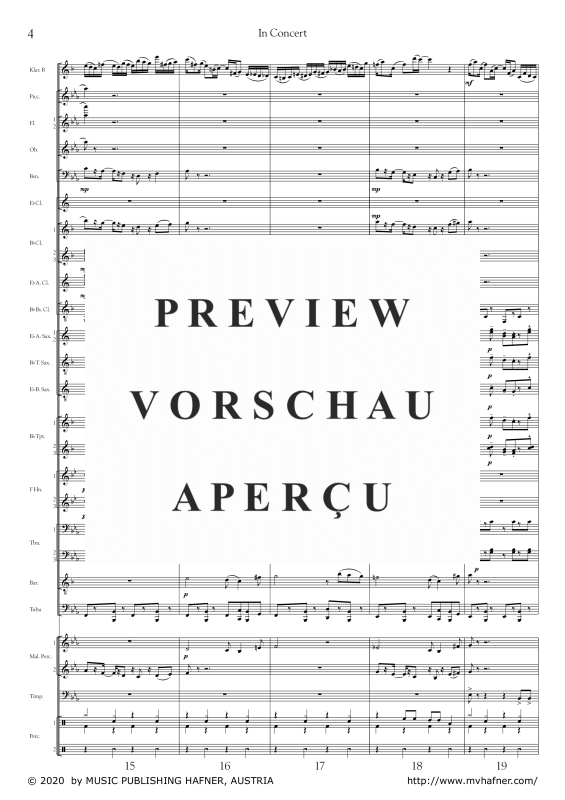 Product gallery: Page 9 of 11 In Concert, , (large wind orchestra)