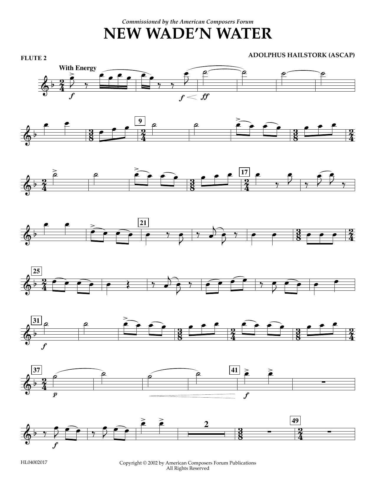 Produktbild zu: New Wade 'n Water - Flute 2