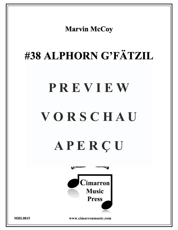 Produktgalerie: Seite 2 von 6 Alphorn G'fatzli, , Alphorn in F und Klavier