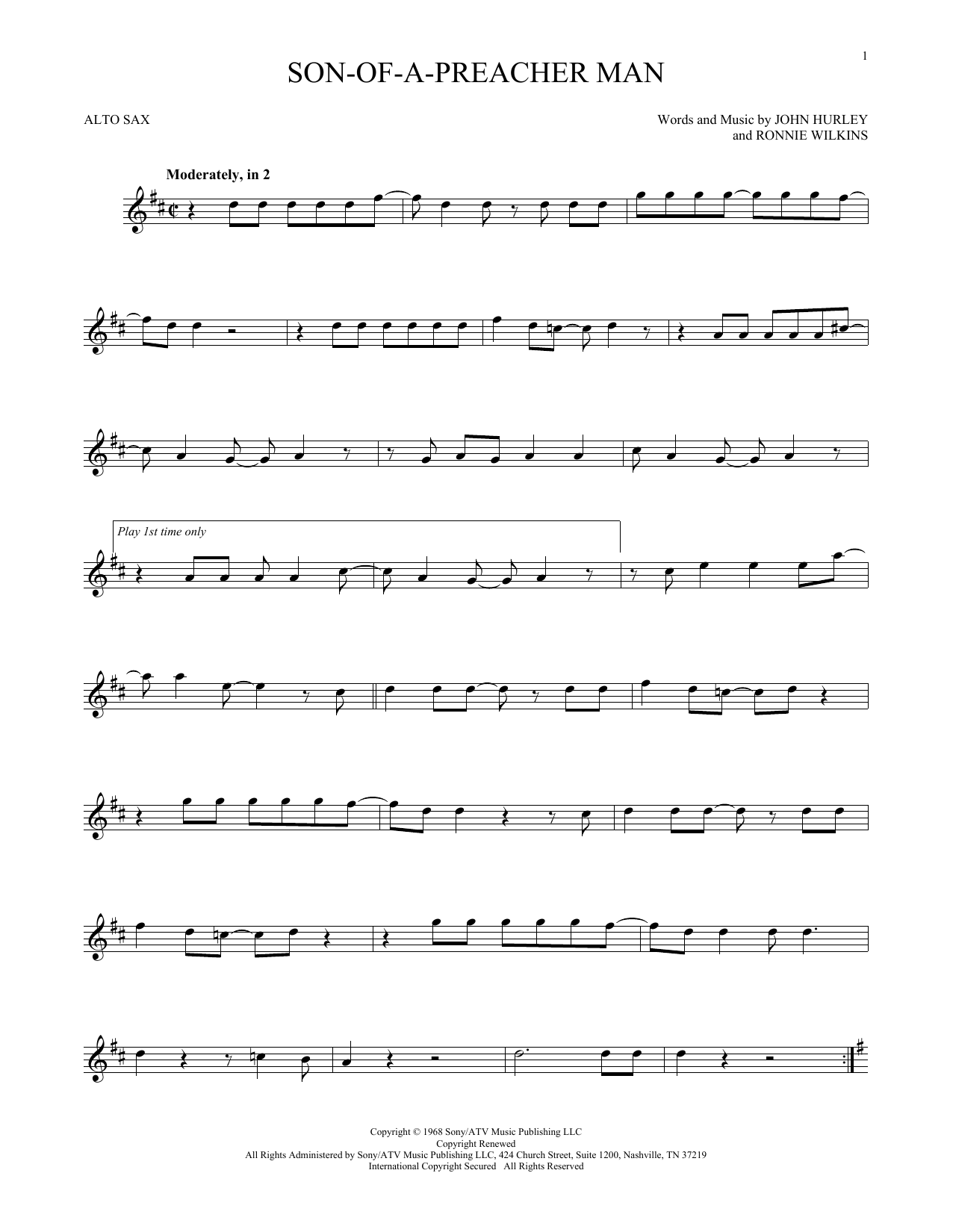 Product gallery: Page 1 of 1 Son-Of-A-Preacher Man, Dusty Springfield