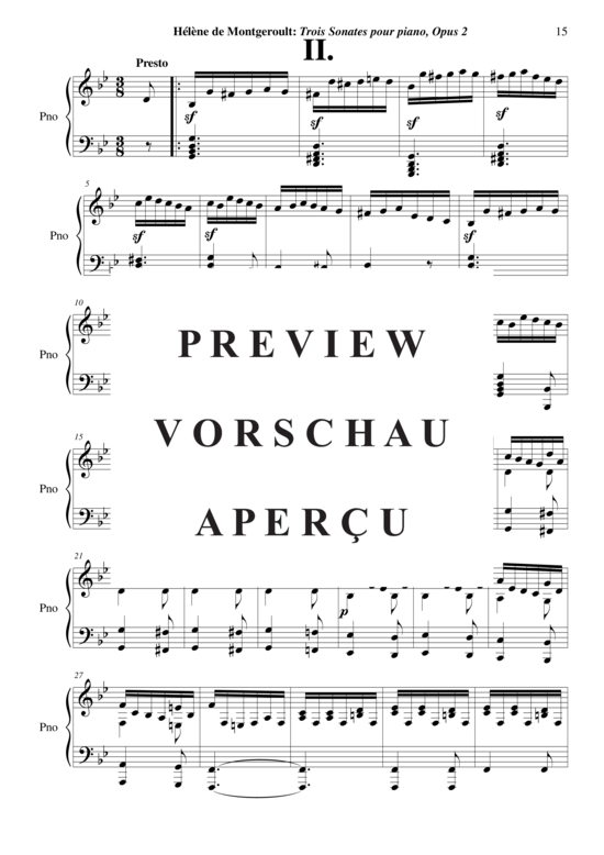 Product gallery: Page 16 of 21 3 Sonatas, opus 2 , Nicolas Horvath, Piano Solo
