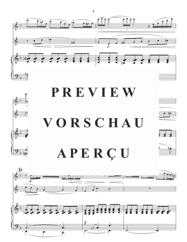 Product gallery: Page 8 of 11 Souvenir du Rigi - Idylle Op. 34, , Flute, French Horn and Piano