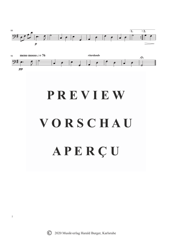 gallery: Herkules Trilogie, , Zupforchester - Einzelstimmen