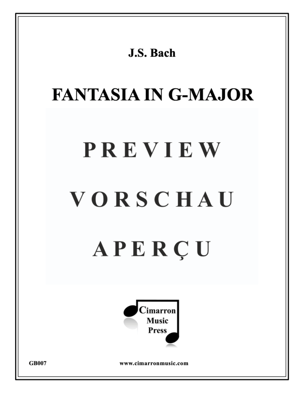 Product gallery: Page 2 of 11 Fantasia in G Major, BWV 572, , Brass Ensemble, 10-Part