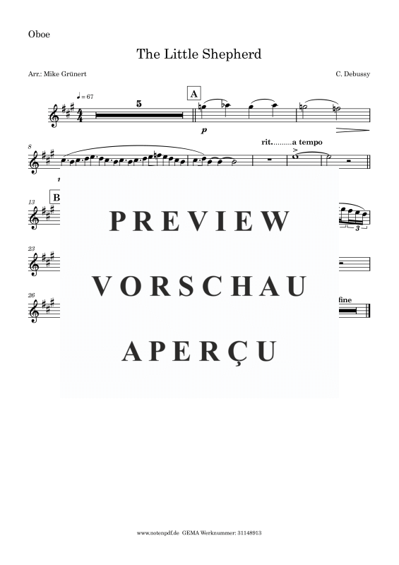 gallery: The Little Shepherd, , Großes Blasorchester