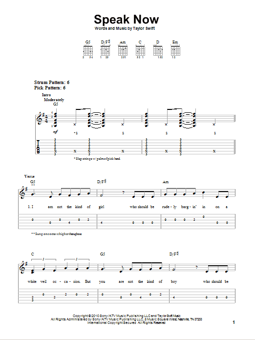 Product gallery: Page 1 of 1 Speak Now, Taylor Swift