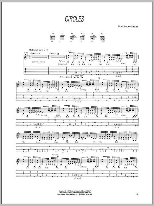Produktgalerie: Seite 1 von 1 Circles, Joe Satriani, Gitarre
