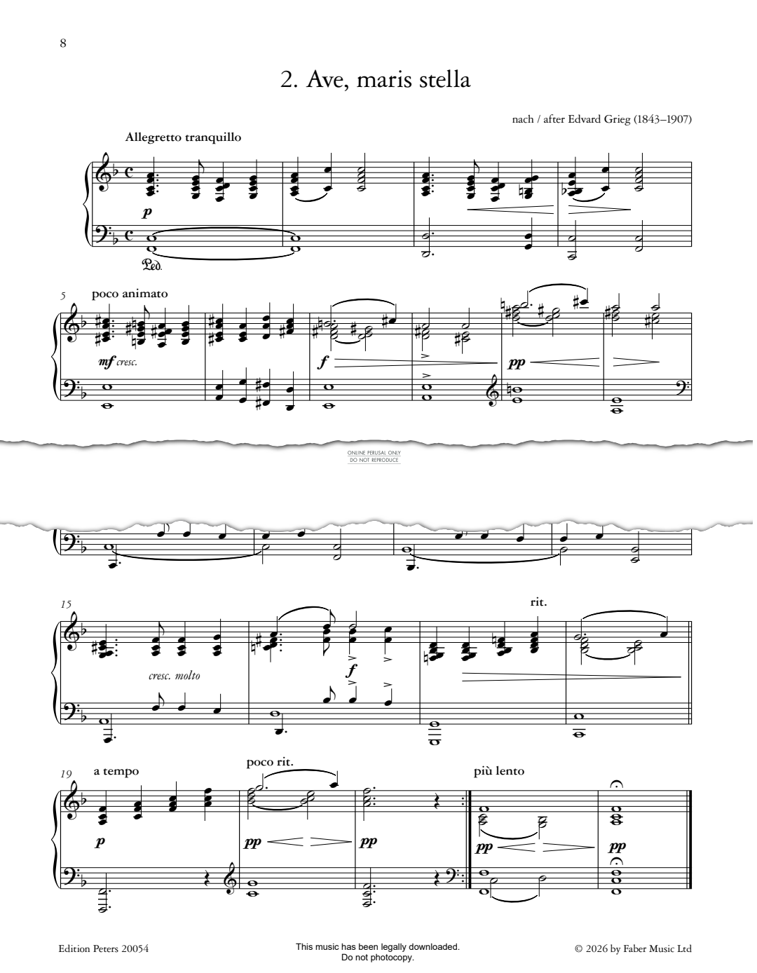Produktbild zu: Ave, Maris Stella