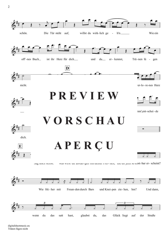 Produktgalerie: Seite 3 von 4 Tränen Lügen Nicht , Holm, Michael, (Oboe)