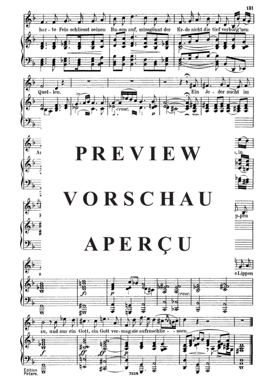 Product gallery: Page 3 of 3 Lied der Mignon D.877-2 , Heiss' mich nicht reden, , Medium Voice and Piano