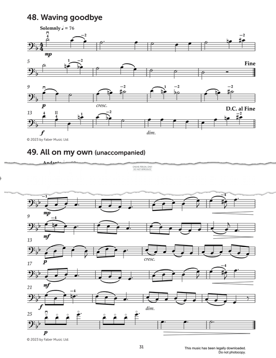 Produktgalerie: Seite 1 von 1 All On My Own, Mark Wilson, Kontrabass