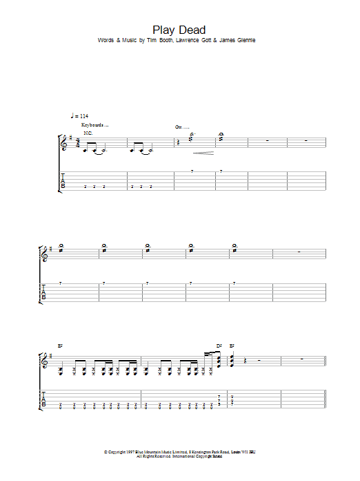 Product gallery: Page 1 of 1 Play Dead, James