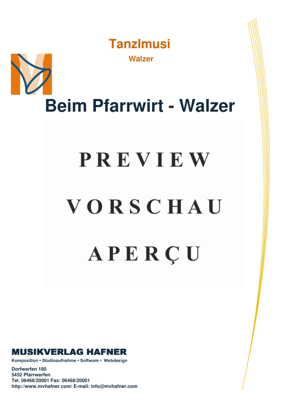 Product gallery: Page 2 of 11 Beim Pfarrwirt - Walzer, , (woodwind and brass)