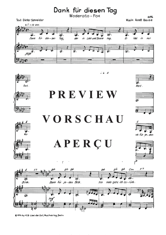 Product gallery: Page 4 of 4 Dank für diesen Tag , , Piano and Voice