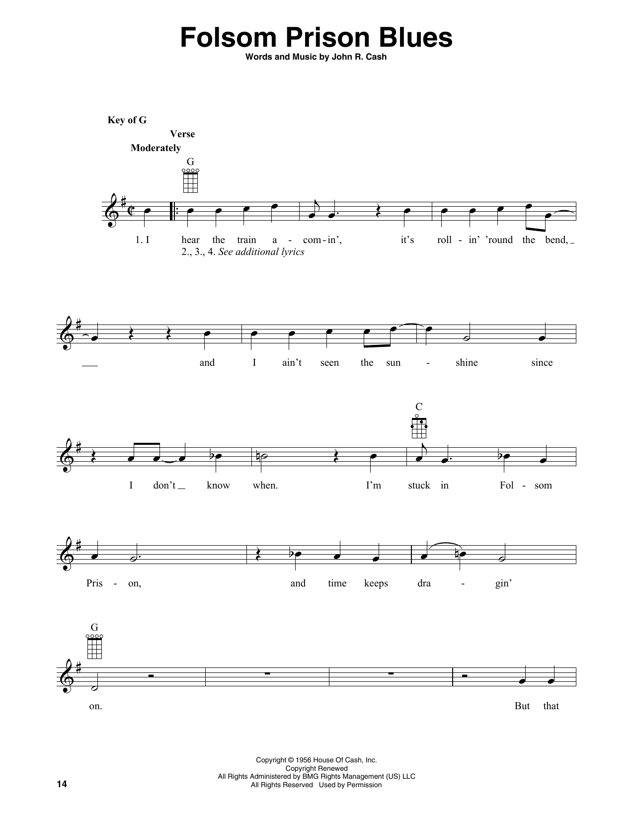 Produktgalerie: Seite 1 von 1 Folsom Prison Blues, Johnny Cash, Banjo