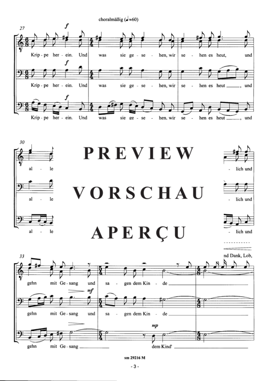 gallery: Die Hirten bei Nacht , , (Männerchor)