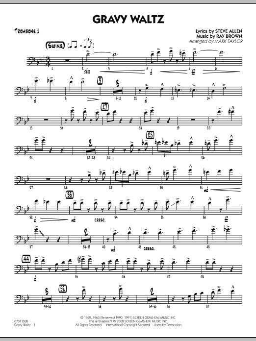 Produktgalerie: Seite 1 von 1 Gravy Waltz - Trombone 1, 