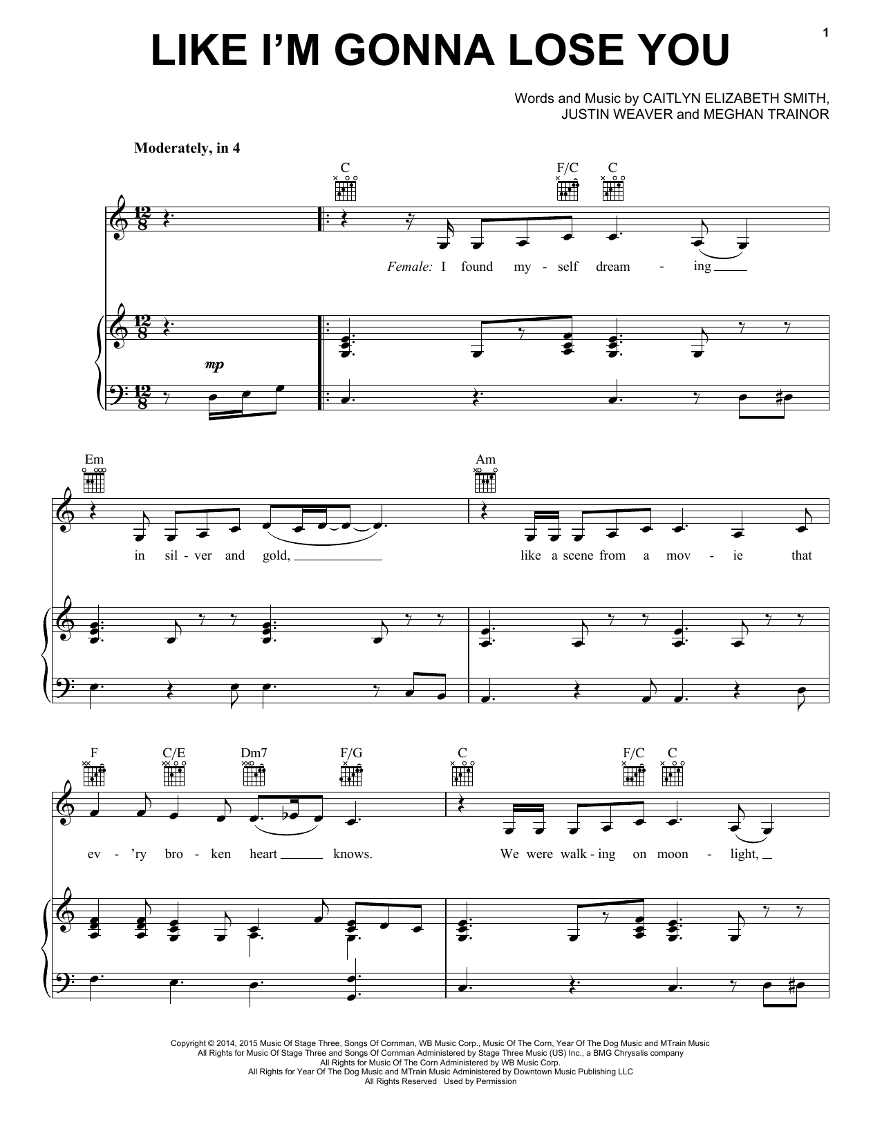 Produktbild zu: Like I'm Gonna Lose You