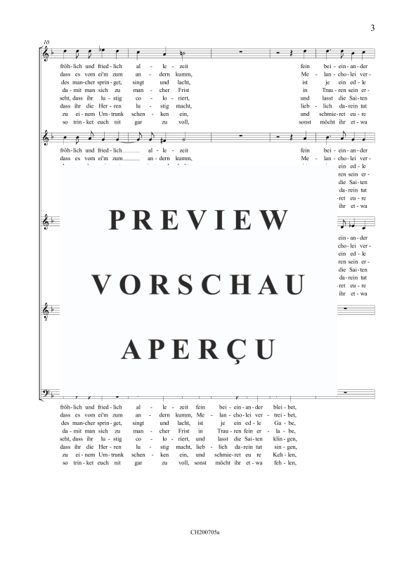 Produktgalerie: Seite 4 von 7 Frisch auf, Ihr Herren (Musikalische Kurzweil), , (Gemischter Chor 5-stimmig)