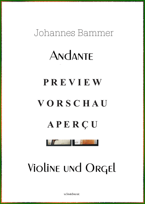 Product gallery: Page 2 of 21 Andante religioso , , (violin + organ)