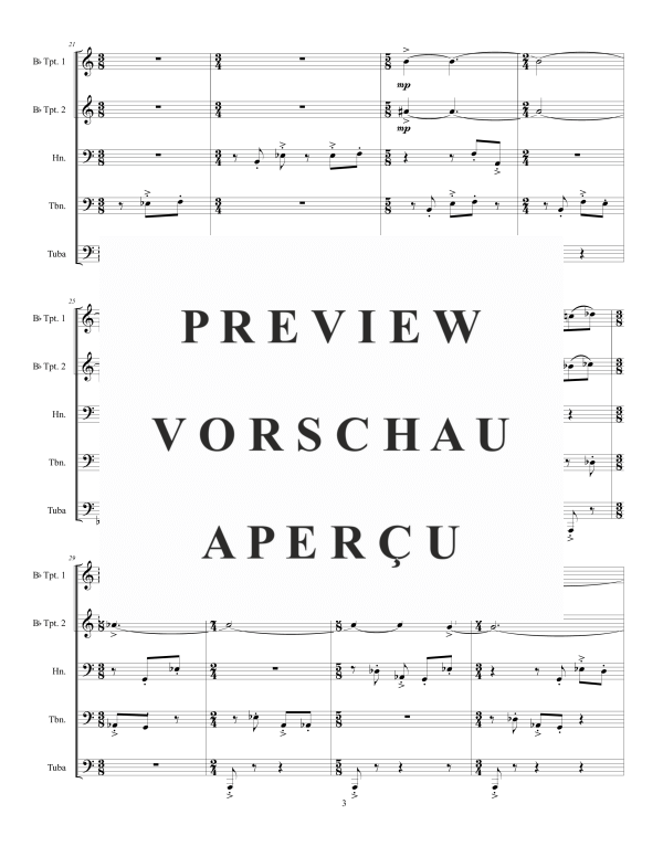 Produktgalerie: Seite 9 von 11 Dream Journal, , (Blechbläser Quintett)