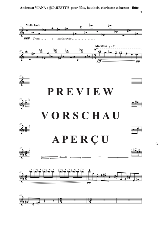Product gallery: Page 21 of 21 Quartet , , (Woodwind Quartet)