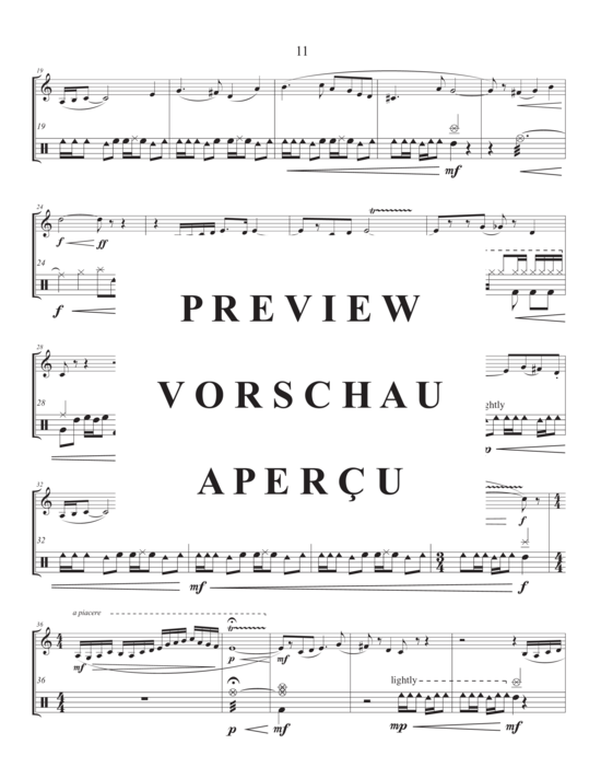 Product gallery: Page 15 of 21 Soundscapes (Saxophon (Es-Alt, das sich mit B-Tenor verdoppelt) , ,  and drums)