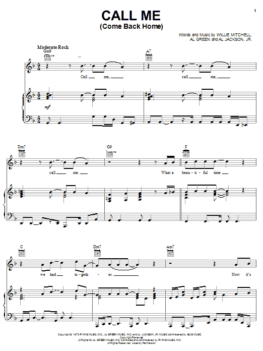 Produktbild zu: Call Me (Come Back Home)