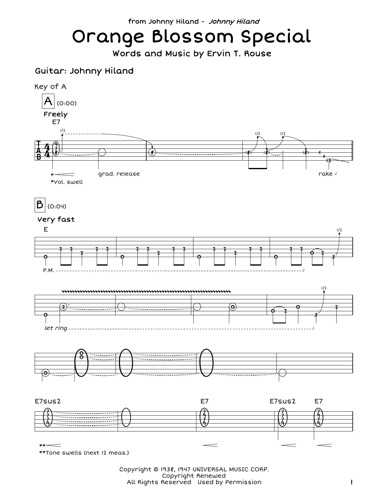 Product gallery: Page 1 of 1 Orange Blossom Special, Johnny Hiland