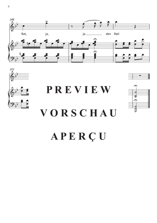 Product gallery: Page 12 of 12 Auch ich versteh´ die feine Kunst - Cavatine der Norina aus Don Pasquale , , (voice + piano)