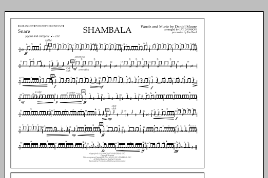 Produktbild zu:  Shambala - Snare - Jay Dawson