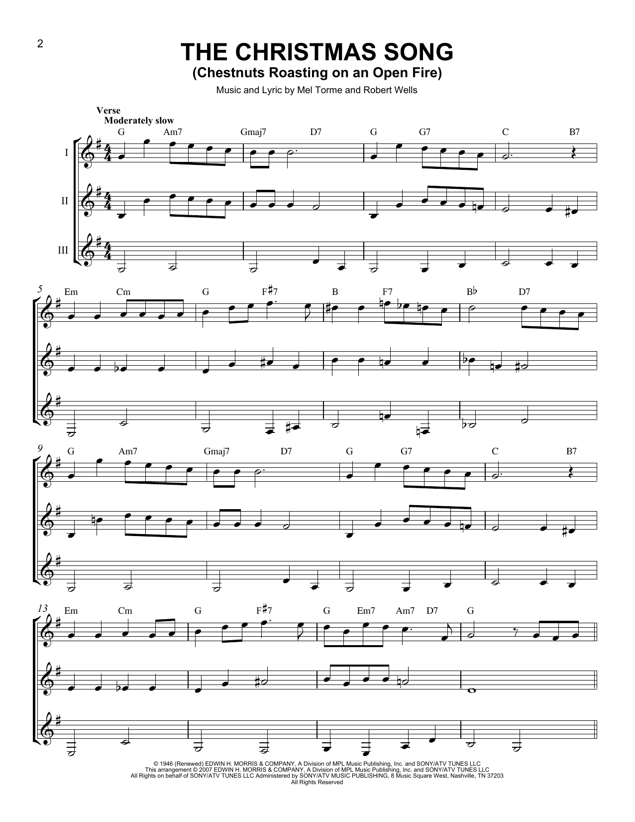 Produktbild zu: The Christmas Song (Chestnuts Roasting On An Open Fire)