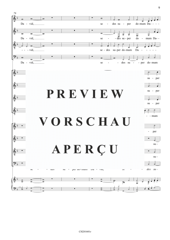 gallery: Laetatus sum (Psalm 121), , Gemischter Chor 12-stimmig und BC