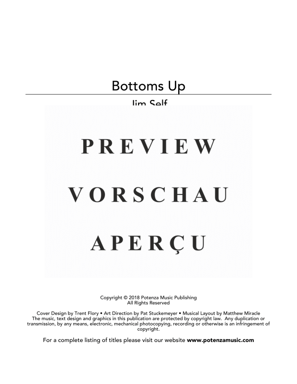 Produktgalerie: Seite 3 von 11 Bottoms Up, , (Blechbläser Quintett)