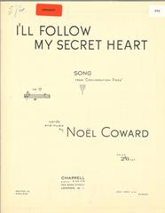 cover: I'll Follow My Secret Heart (from 'Conversation Piece'), Noel Coward, Gesang, Gitarre