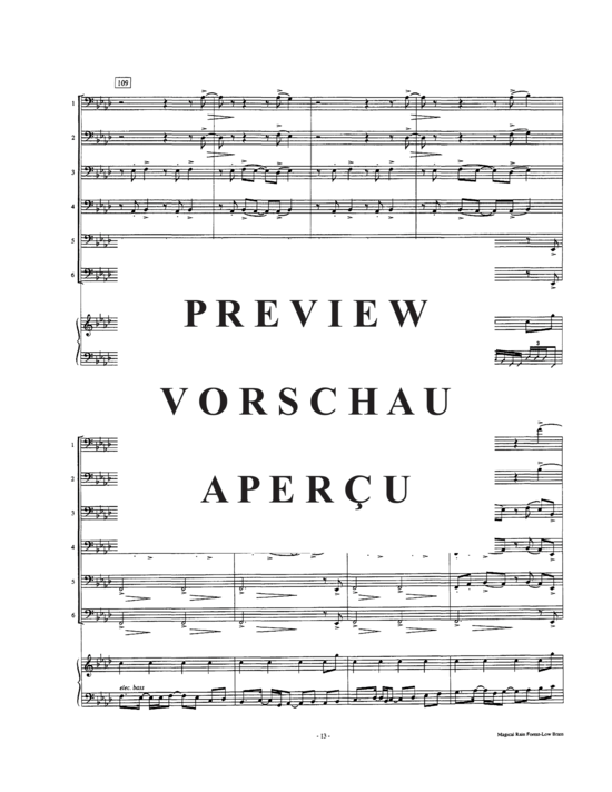 Produktgalerie: Seite 15 von 21 Into the Magical Rain Forest , , (Tuba Ensemble 1-6 Tuben + Tape)