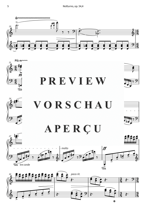Product gallery: Page 7 of 9 Nocturne, , Piano Solo