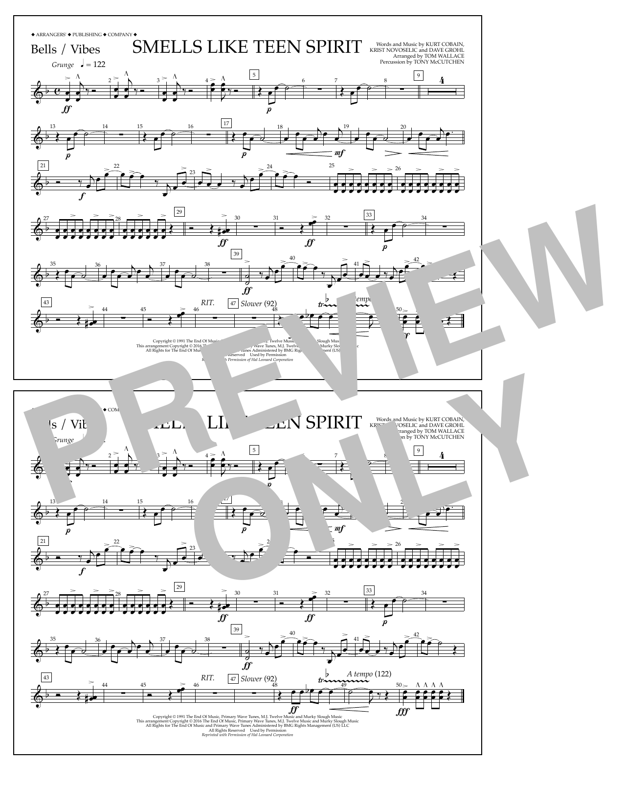 Produktbild zu: Smells Like Teen Spirit - Bells/Vibes