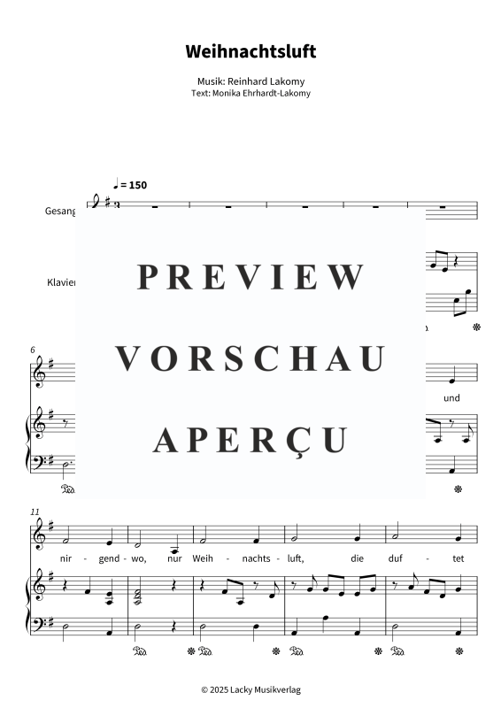 Produktgalerie: Seite 5 von 7 Weihnachtsluft, , Gesang und Klavier