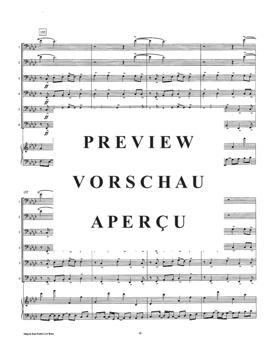 Produktgalerie: Seite 18 von 21 Into the Magical Rain Forest , , (Tuba Ensemble 1-6 Tuben + Tape)