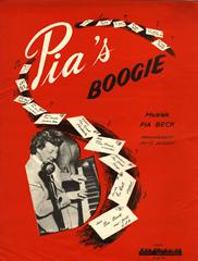 cover: Pia's Boogie, Pia Beck