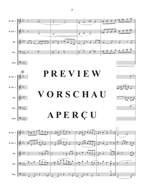 Produktgalerie: Seite 5 von 11 Flower Song , , (Blechbläser Quintett)